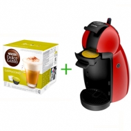 Кофе в капсулах Nescafe Dolce Gusto Cappuccino (Капуччино) упаковка 16 капсул и капсульная кофемашина в аренду